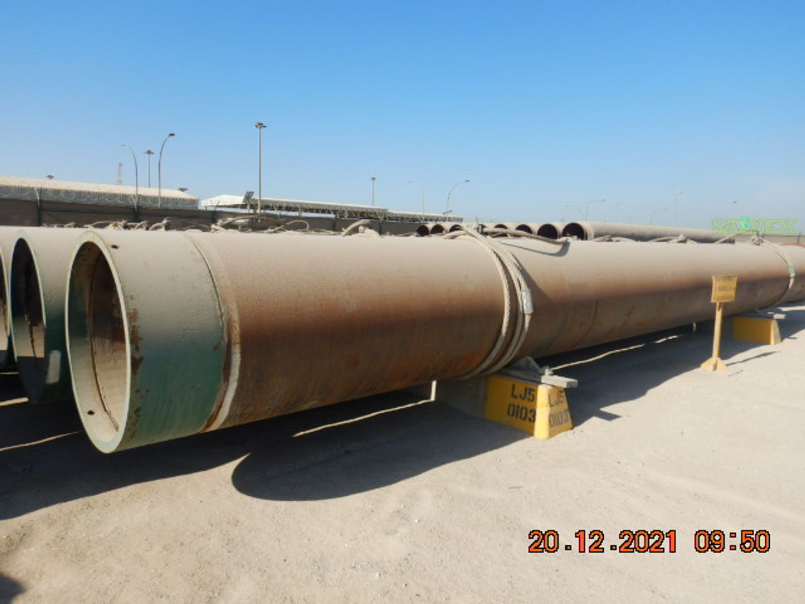 42 2WT X56 Surplus Line Pipe (1,455 Feet / 565 Metric Tons)