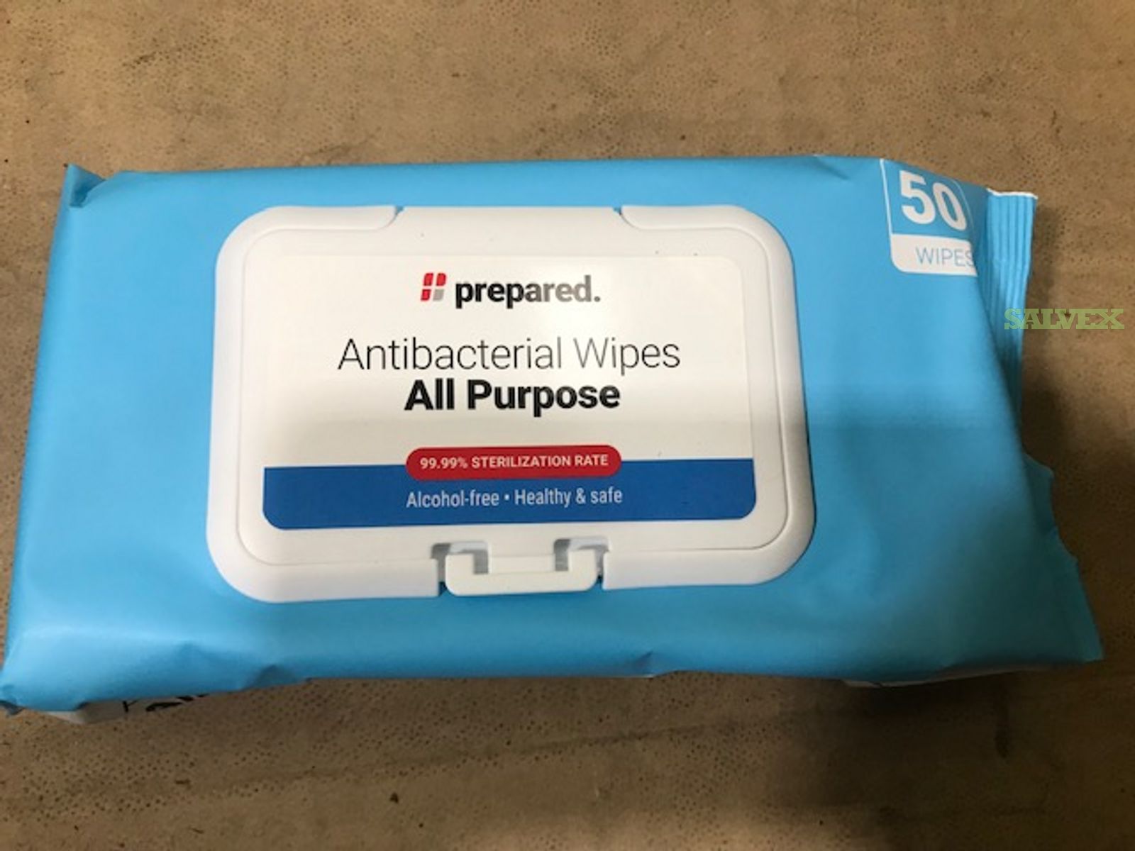 Antibacterial Wipes (3,807 Cases 132 Pallets) Salvex