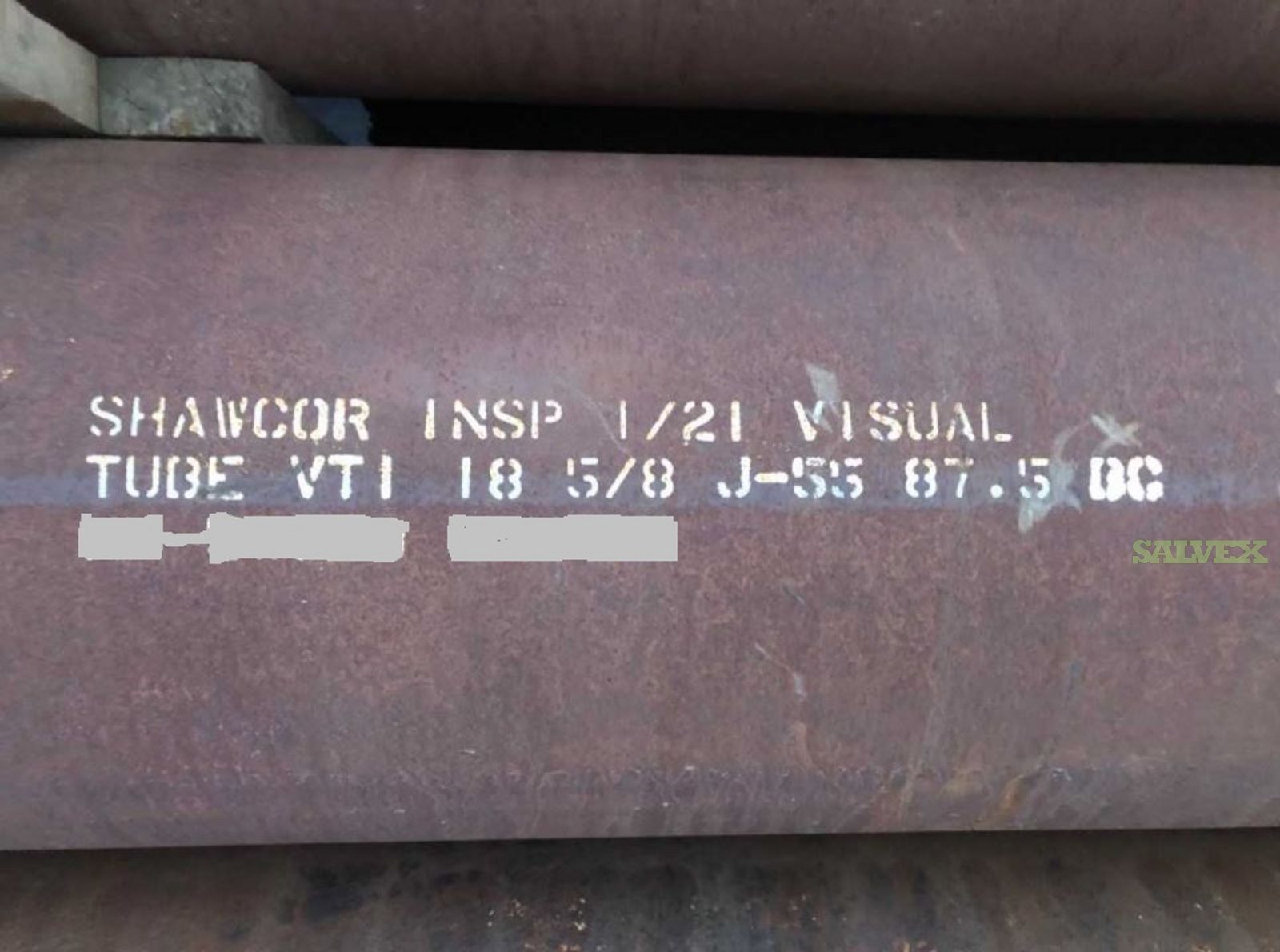 18 5/8 87.50# J55 ERW R3 Structural Casing (3,120 Feet / 124 Metric Tons)