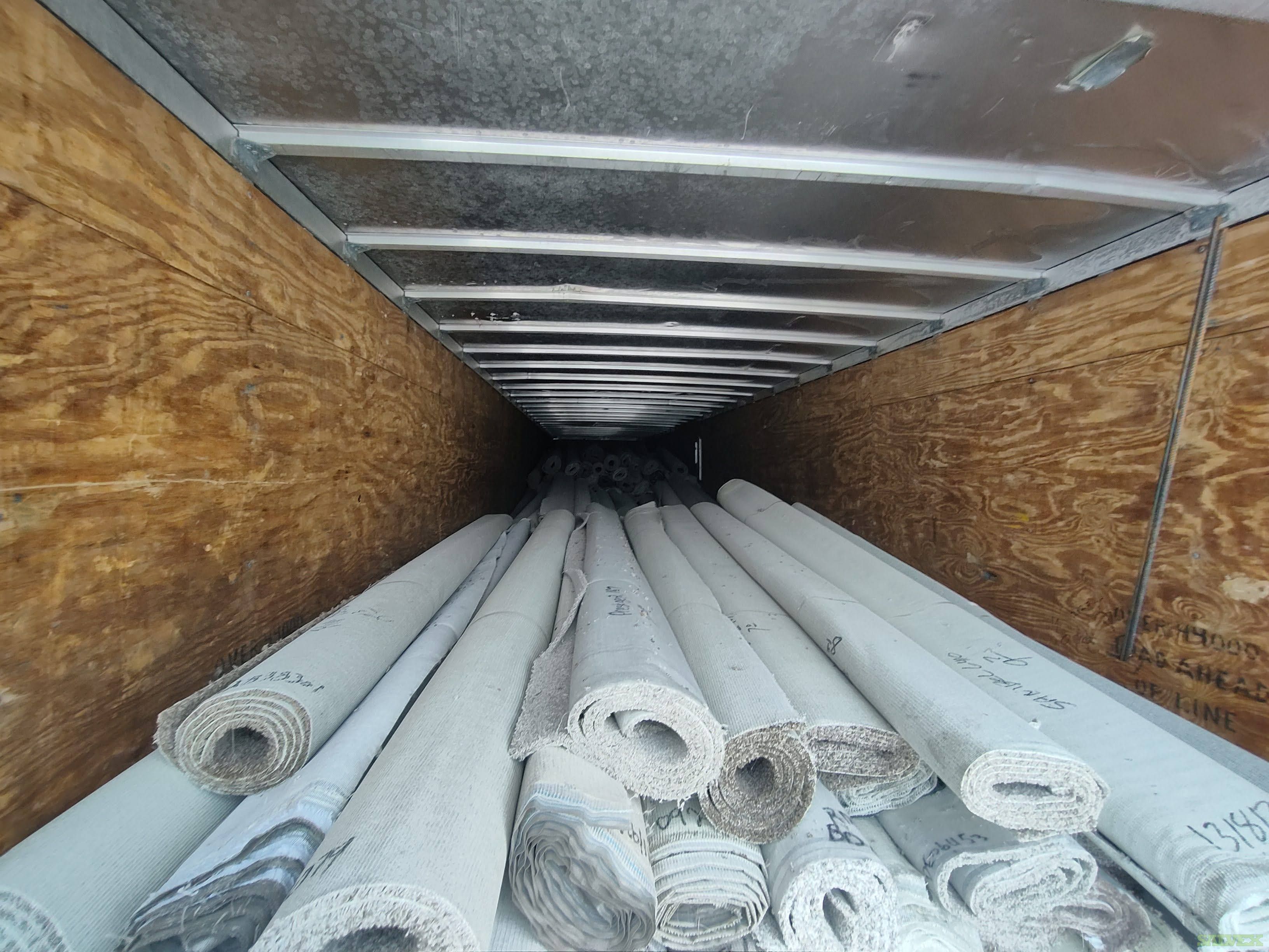 Carpet Rolls, Various Styles (53ft. Trailer Included in the Sale)