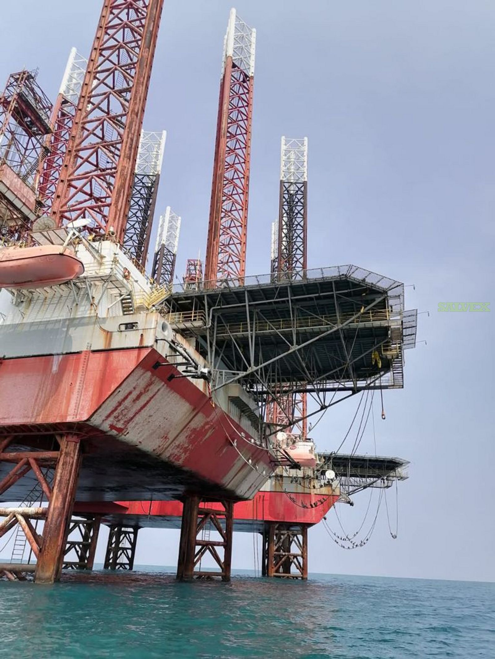 Cantilever Jack Up Drilling Rig Salvex