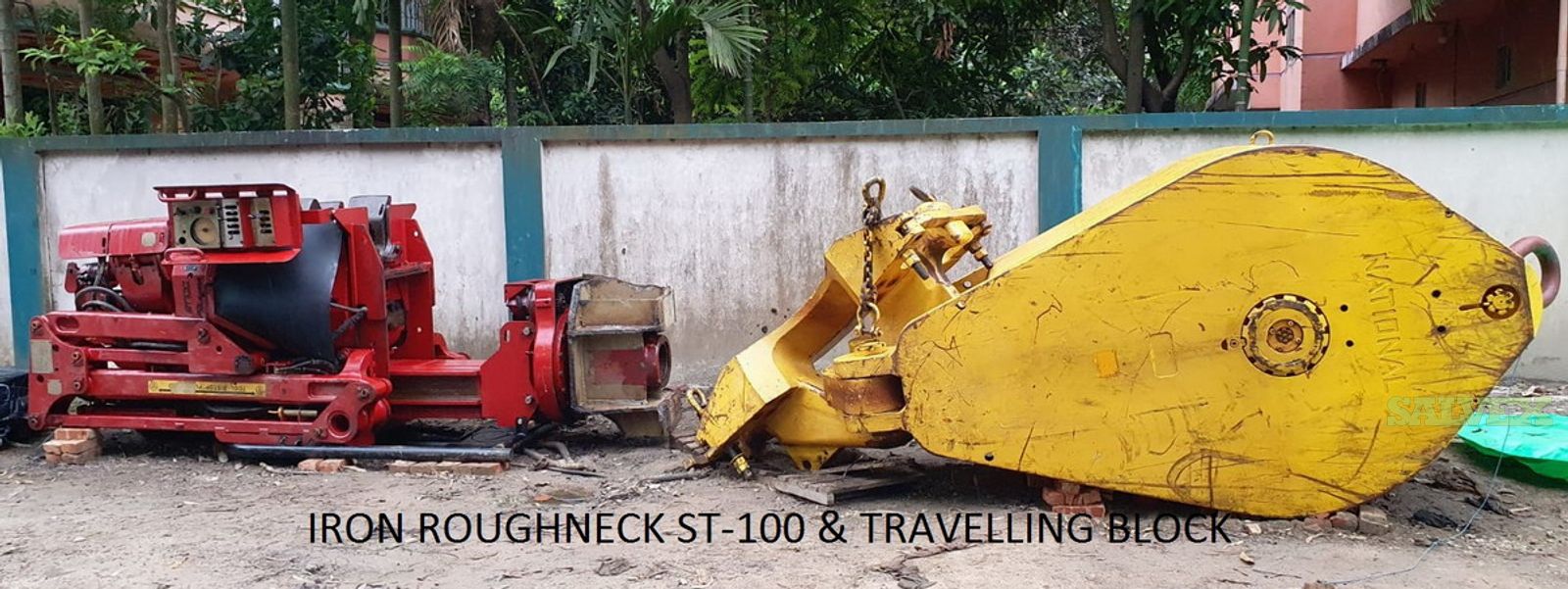 Used Iron Roughneck, Travelling Block and Assemby Grabs Support Equipment