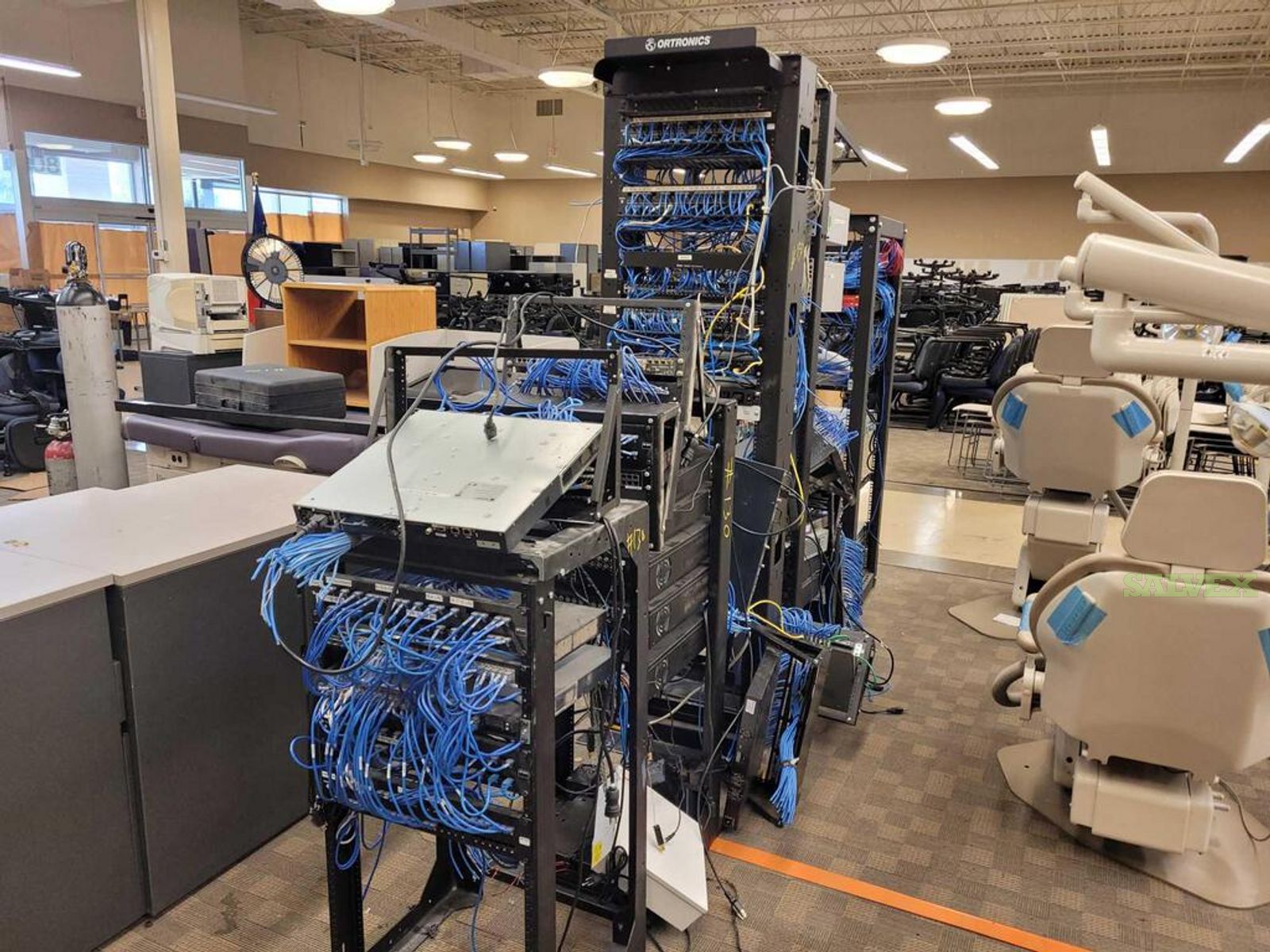 Ortronics Cable Management Rack System | Salvex