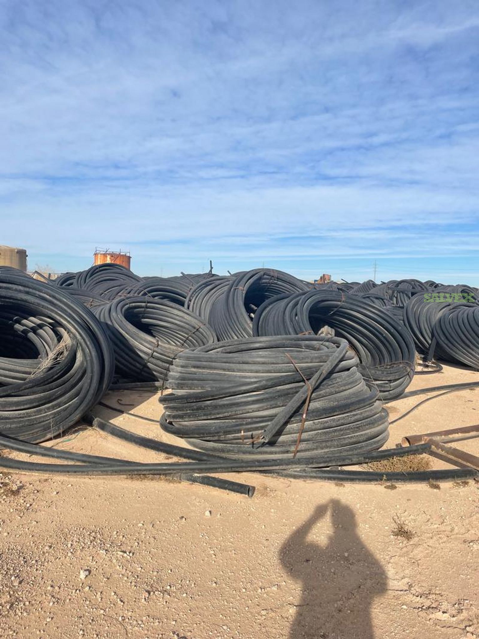 3" SDR11 19 Miles Used Poly Pipe Salvex