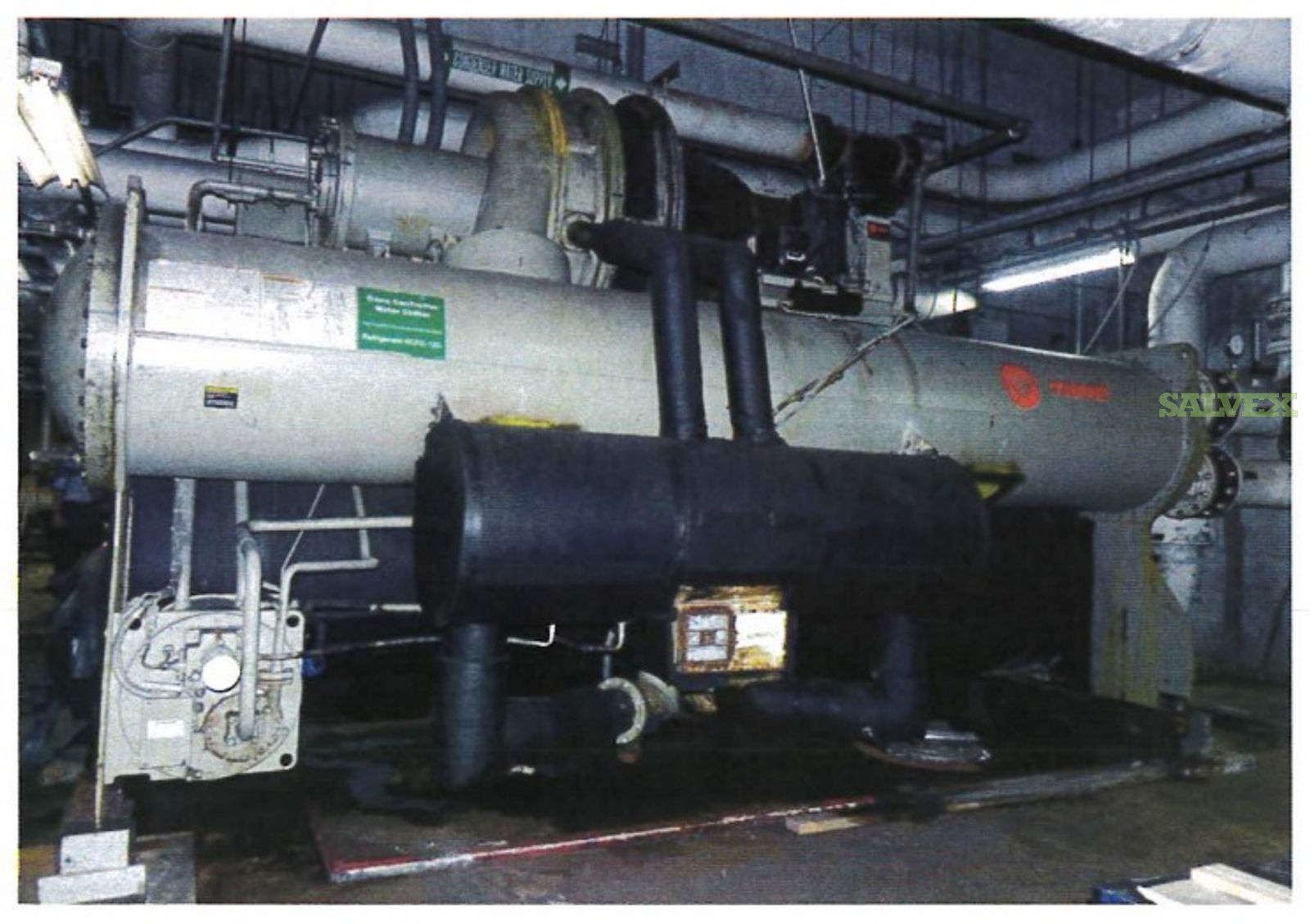 Trane Chilling Unit CVHE 500 R123 500 Ton(1 Units)
