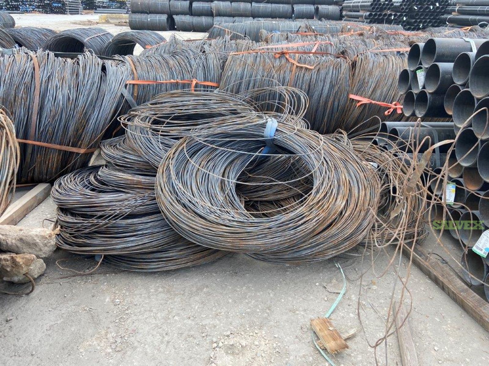 Wire Rod Coils 6.5 mm and 7 mm SAE 1008 (23 Coils) Salvex