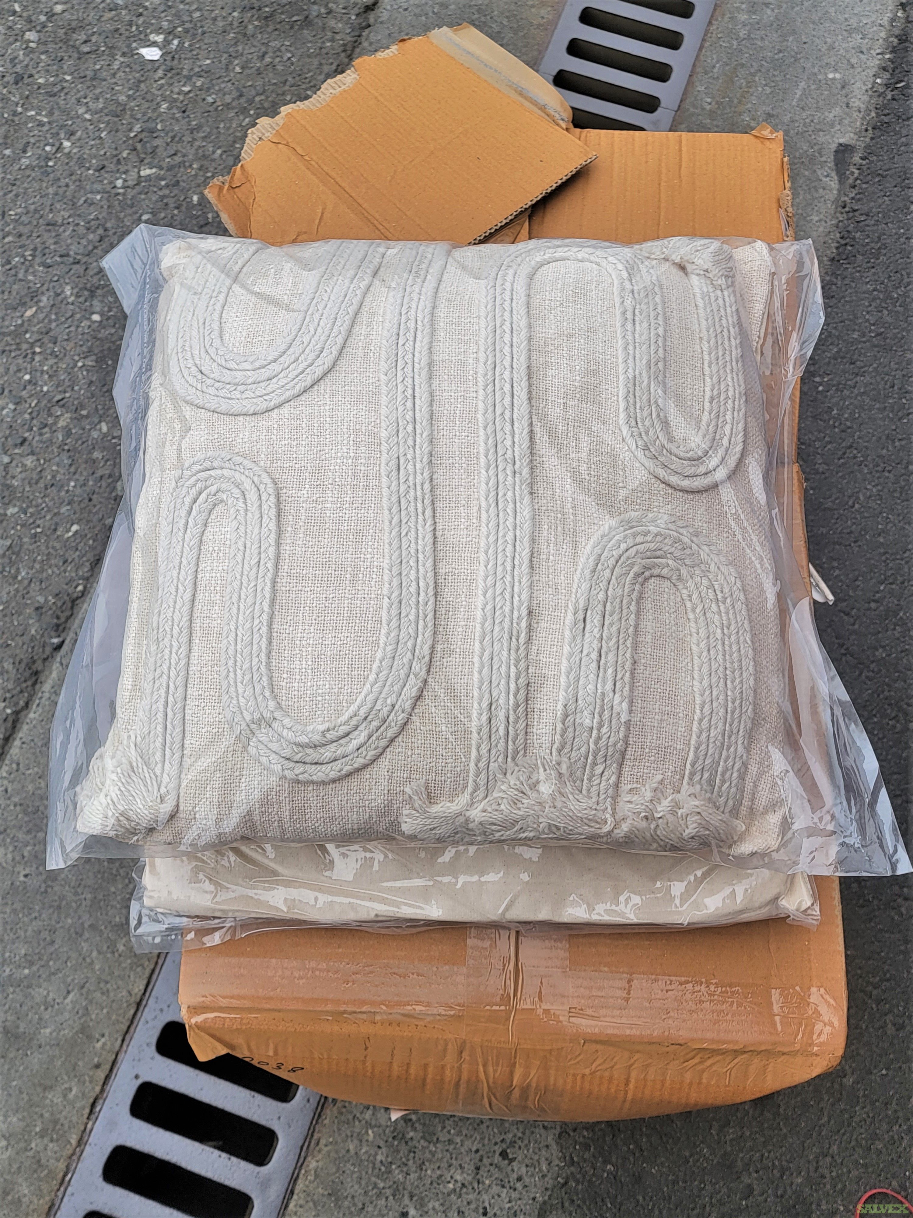 Designer High End Cushions abandoned cargo container 1 Salvex