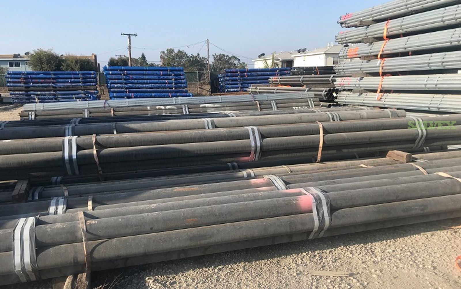 84/100 8 5/8" A53A Surplus Line Pipe (17,913 Feet / 17 Metric Tons