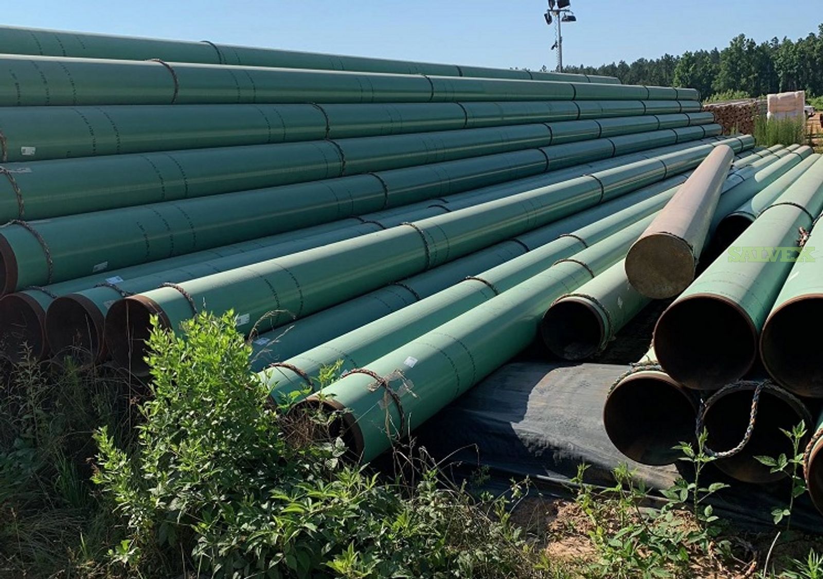 16" .281WT X70 FBE HFW Surplus Line Pipe (7,953 Feet / 152 Metric Tons
