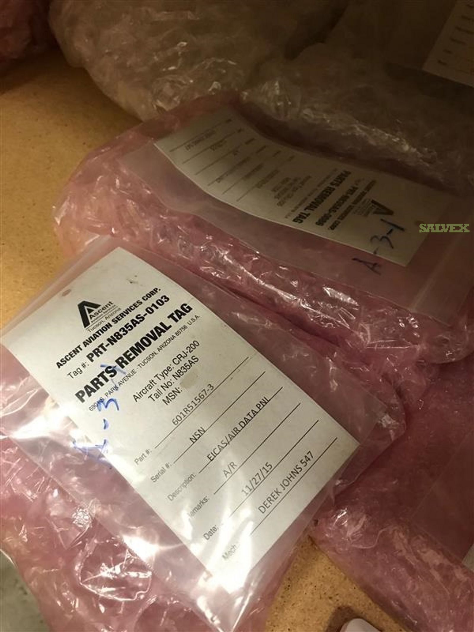 Bombardier CRJ 200 Avionic and Component Inventory (1,050