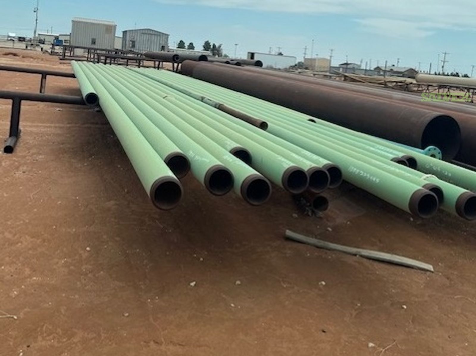 3 1/2" 10 3/4" X52 FBE Surplus Line Pipe (4,355 Feet / 69 Metric Tons