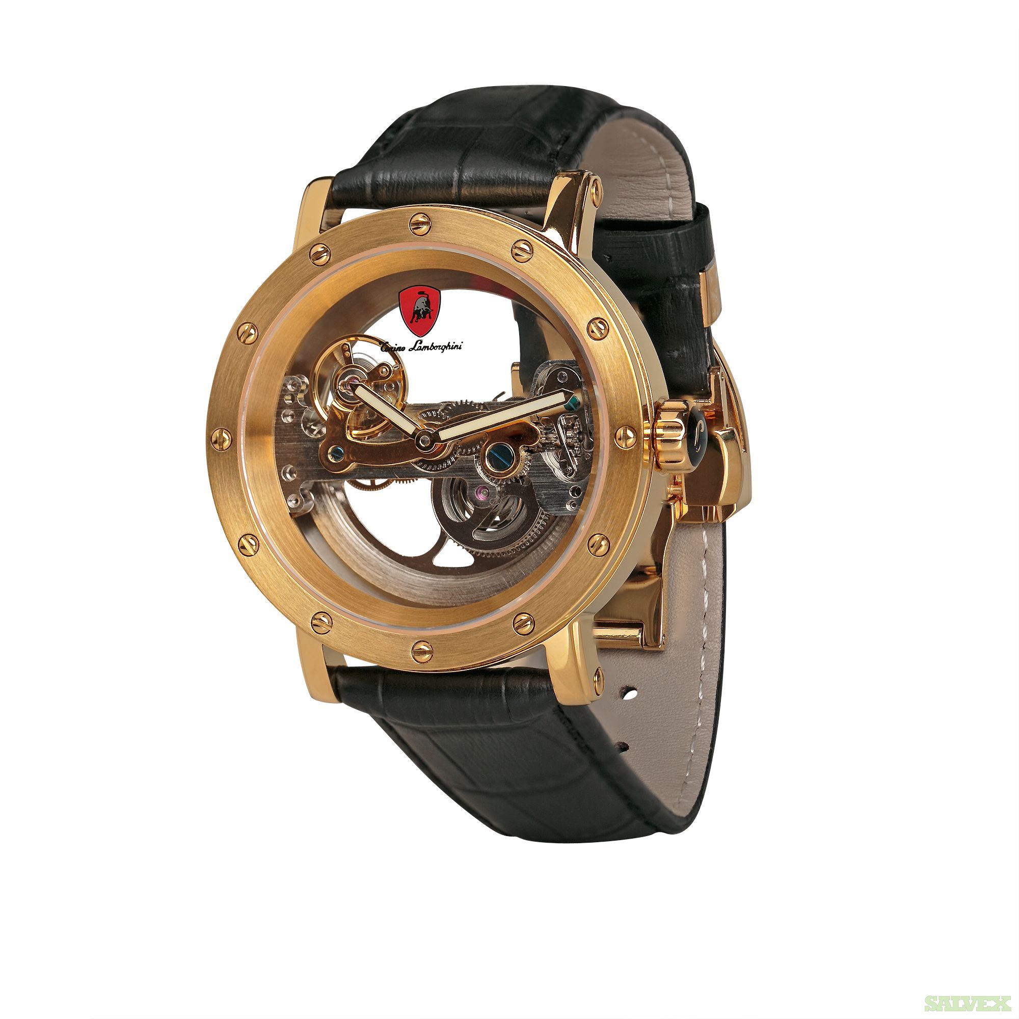 Lamborghini skeleton watch hot sale