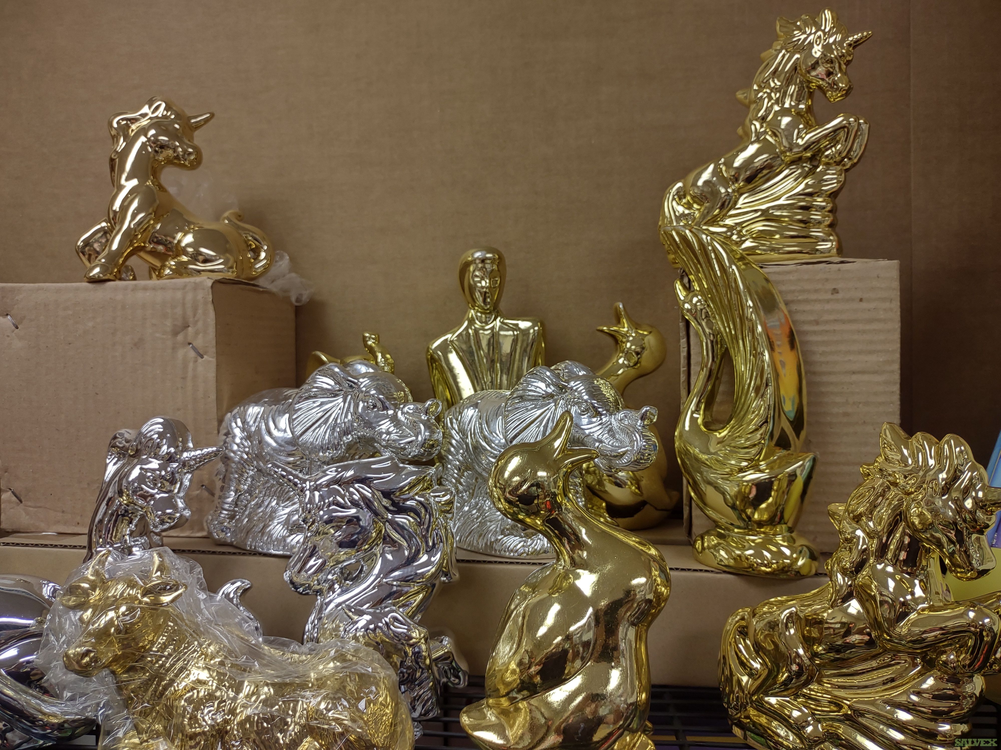 Gold & Silver Electroplate Statues (20,888 PCS)