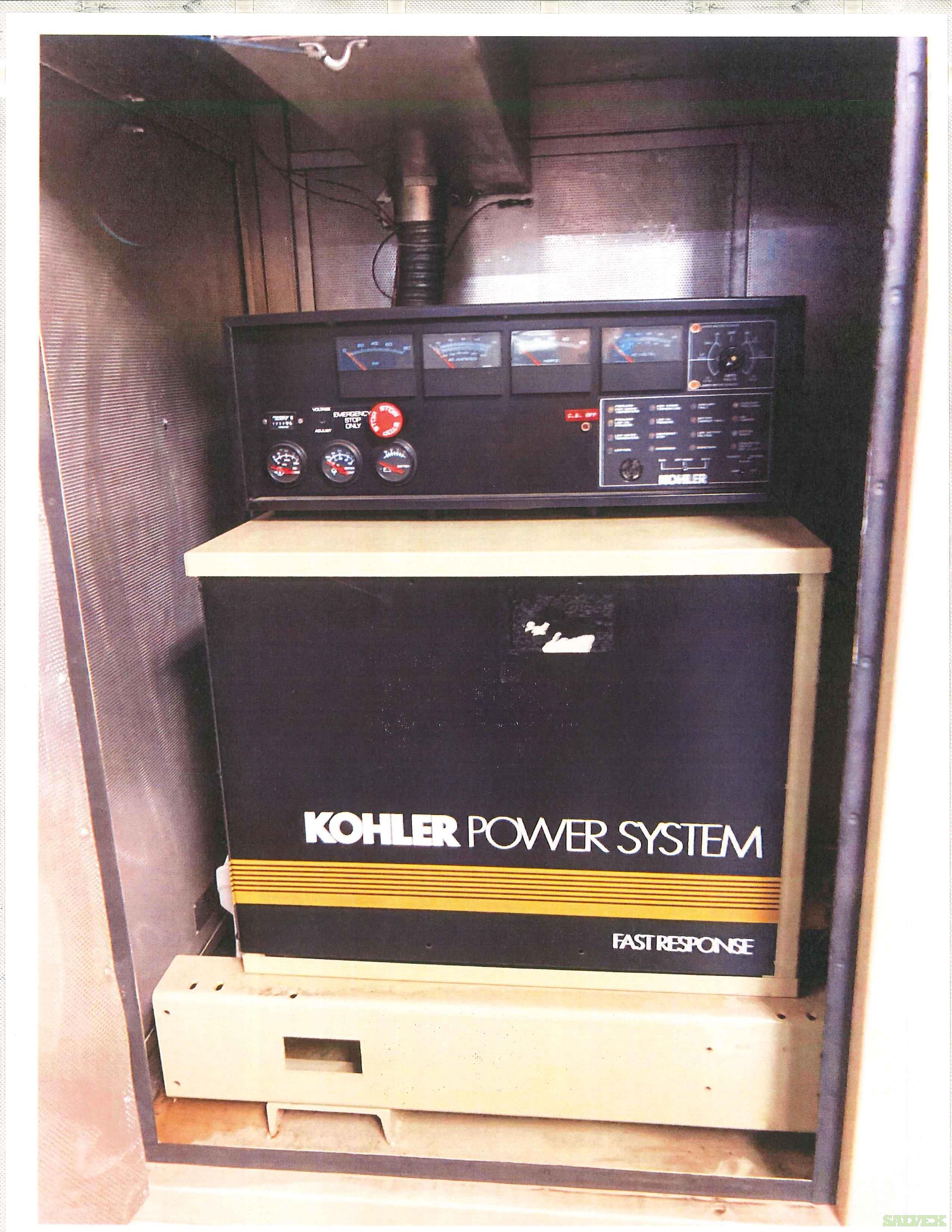Kohler 50R0ZJ 45 KW/KVA Generator- Used (1 Unit)