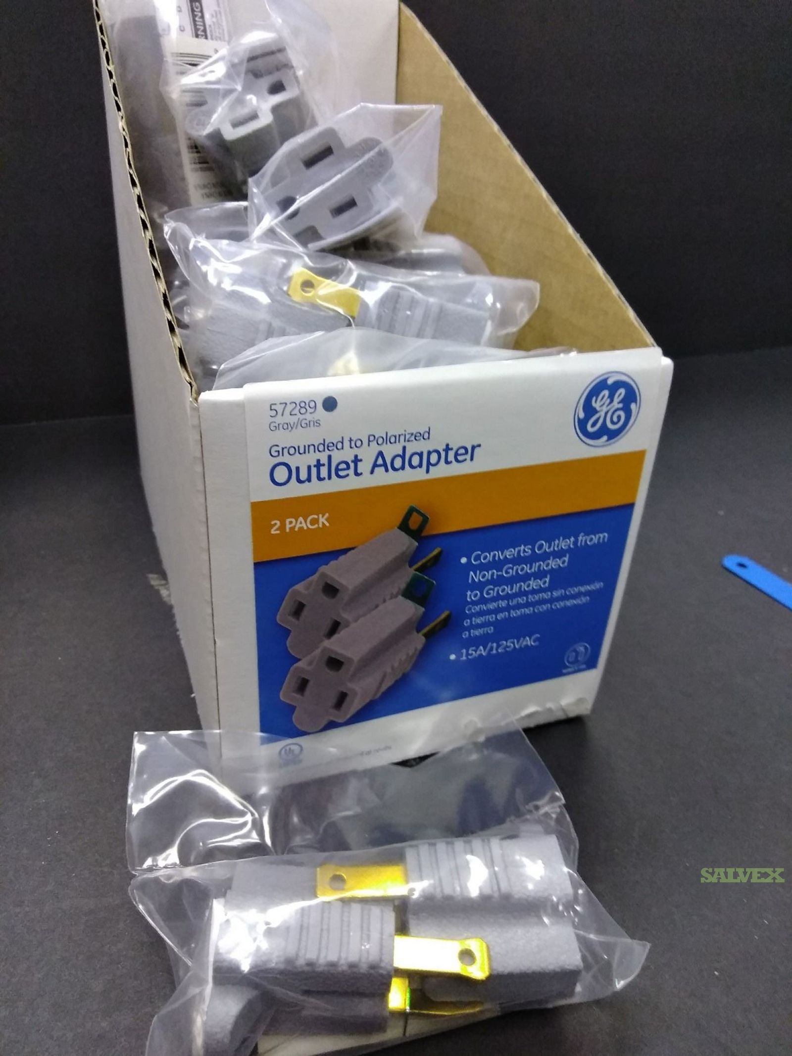 GE Electrical Plug In Adapters / 2 PK (3,475 Packs)