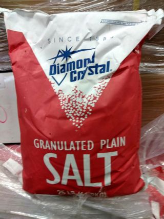 Diamond Crystal Granulated Plain Salt (144 Bags) | Salvex