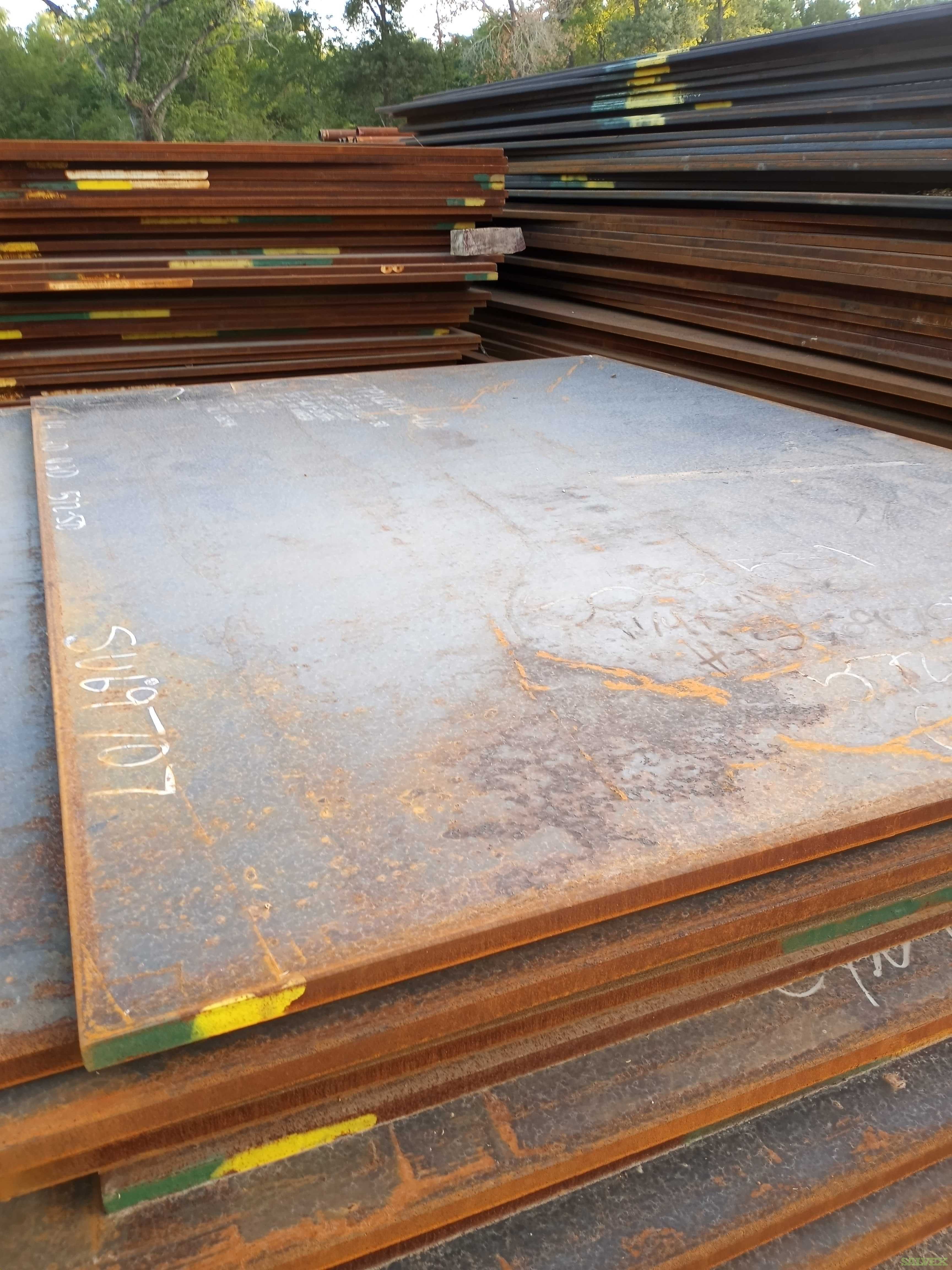 1 1/4 ASTM A572 Steel Plate - (196 Plates / 512.43 Metric Tons)
