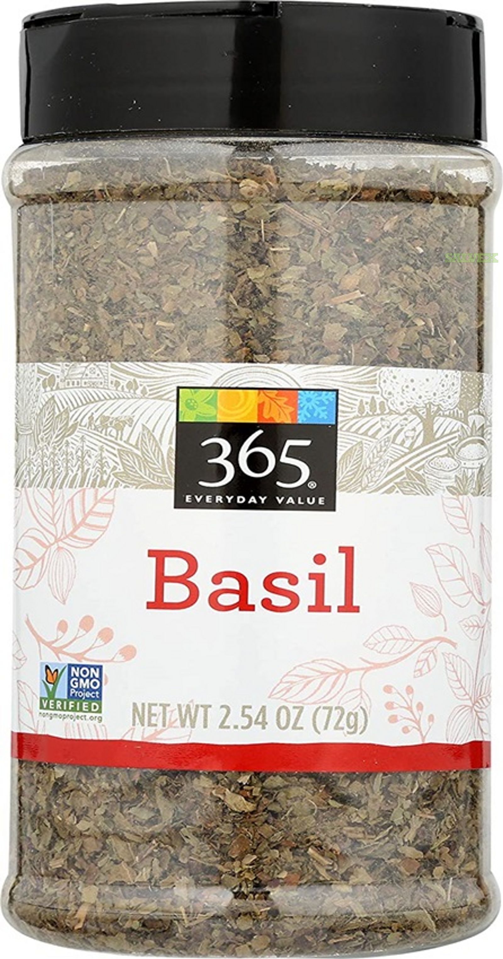 365 Whole Food Basil 2.54-oz (3,936 Jars)