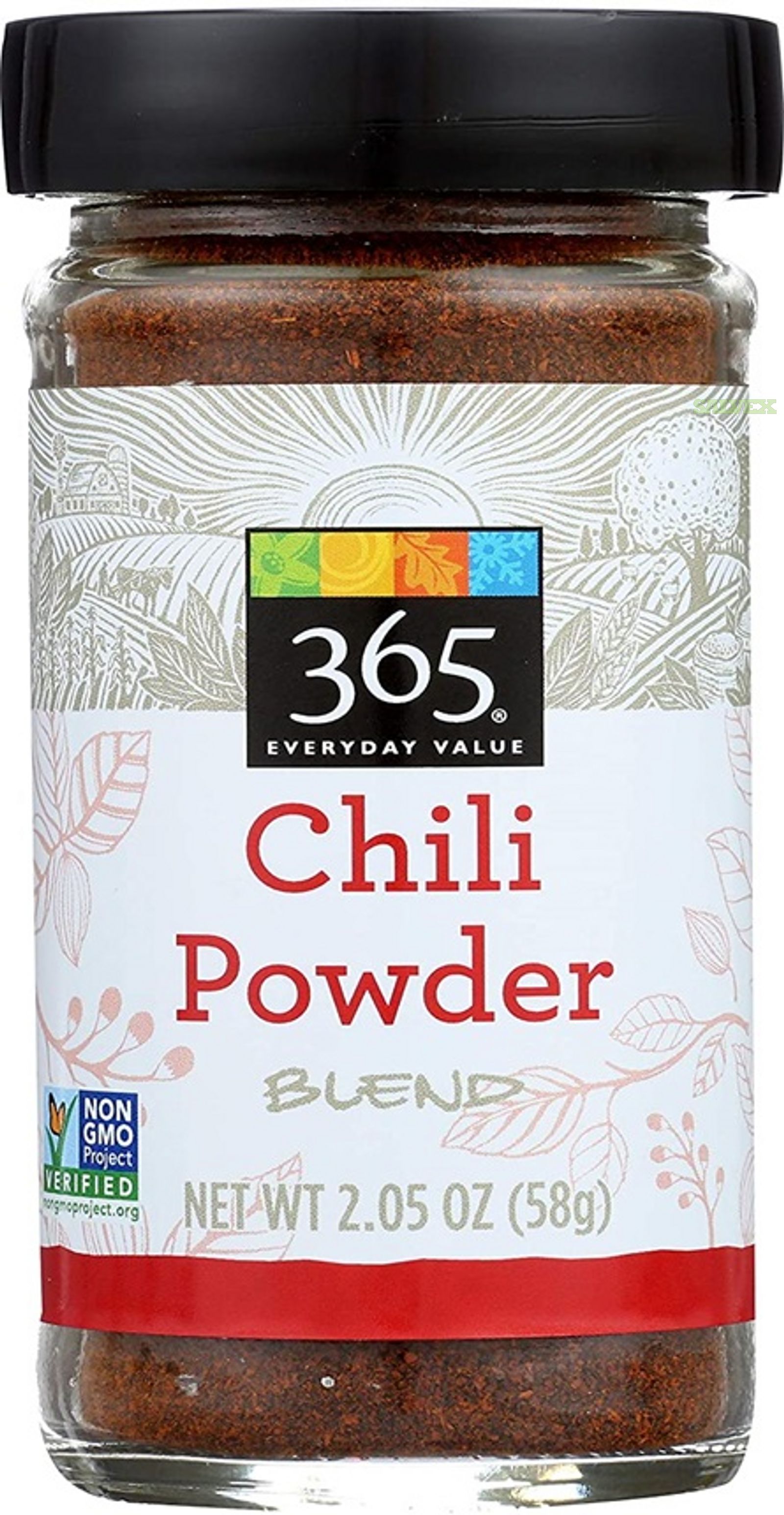 365 Whole Food Chili Powder Blend 2.05-oz - 11,484 Jars