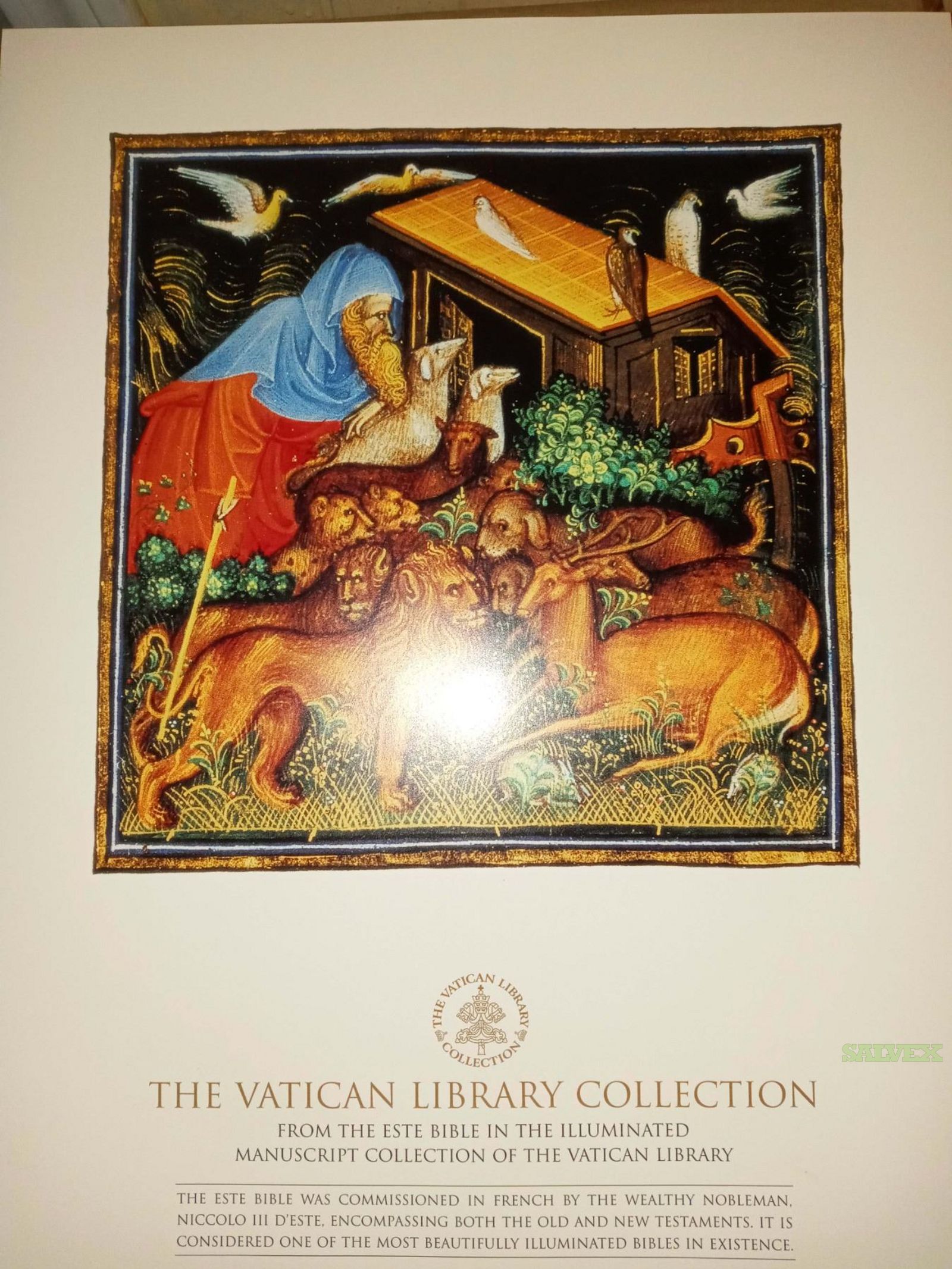Collectible Licensed Vatican Library Collection Prints - 12x16 (6,300 Pcs) 