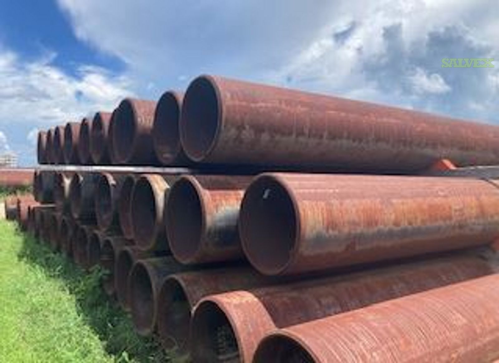 22" .750WT X80 PEB ERW Surplus Line Pipe (1,644 Feet / 127 Metric Tons