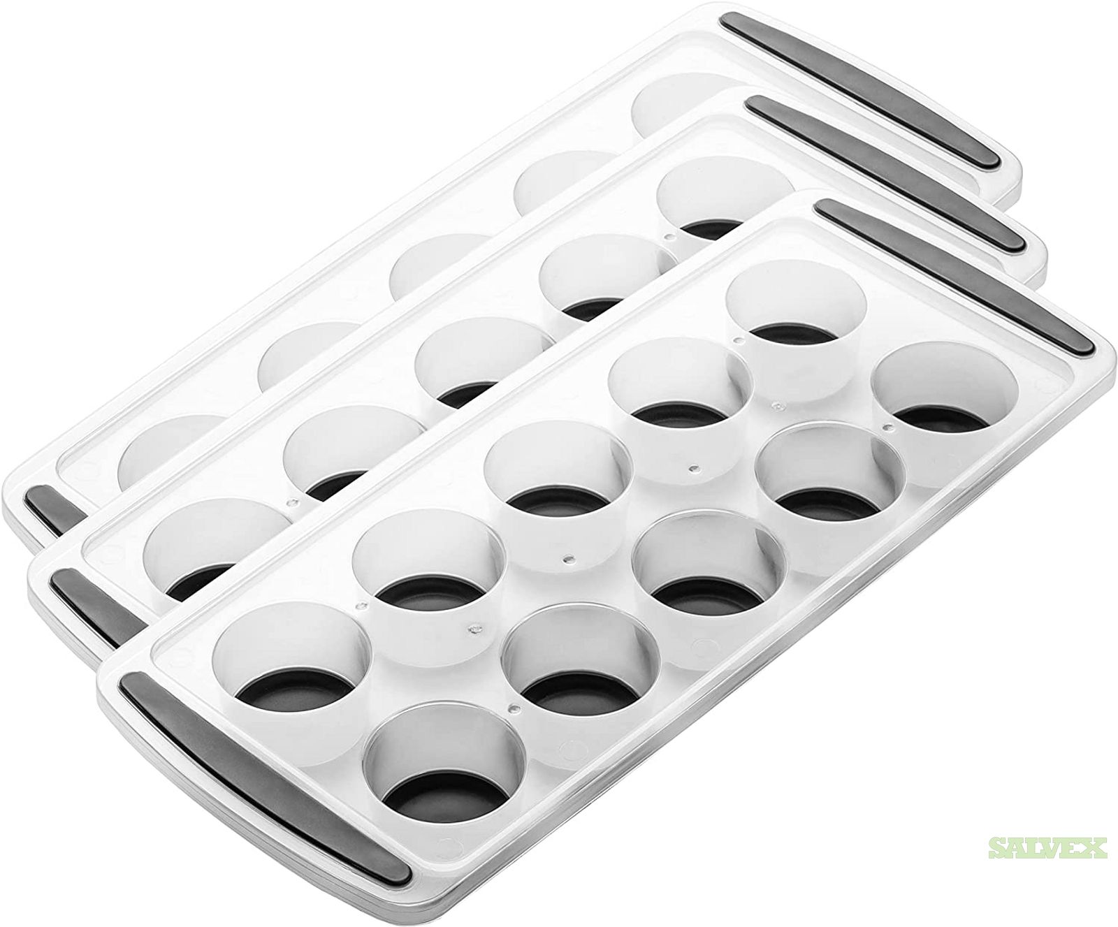 Edge Ice Cube Trays Round and Square Cubes (29,136 Units) Salvex