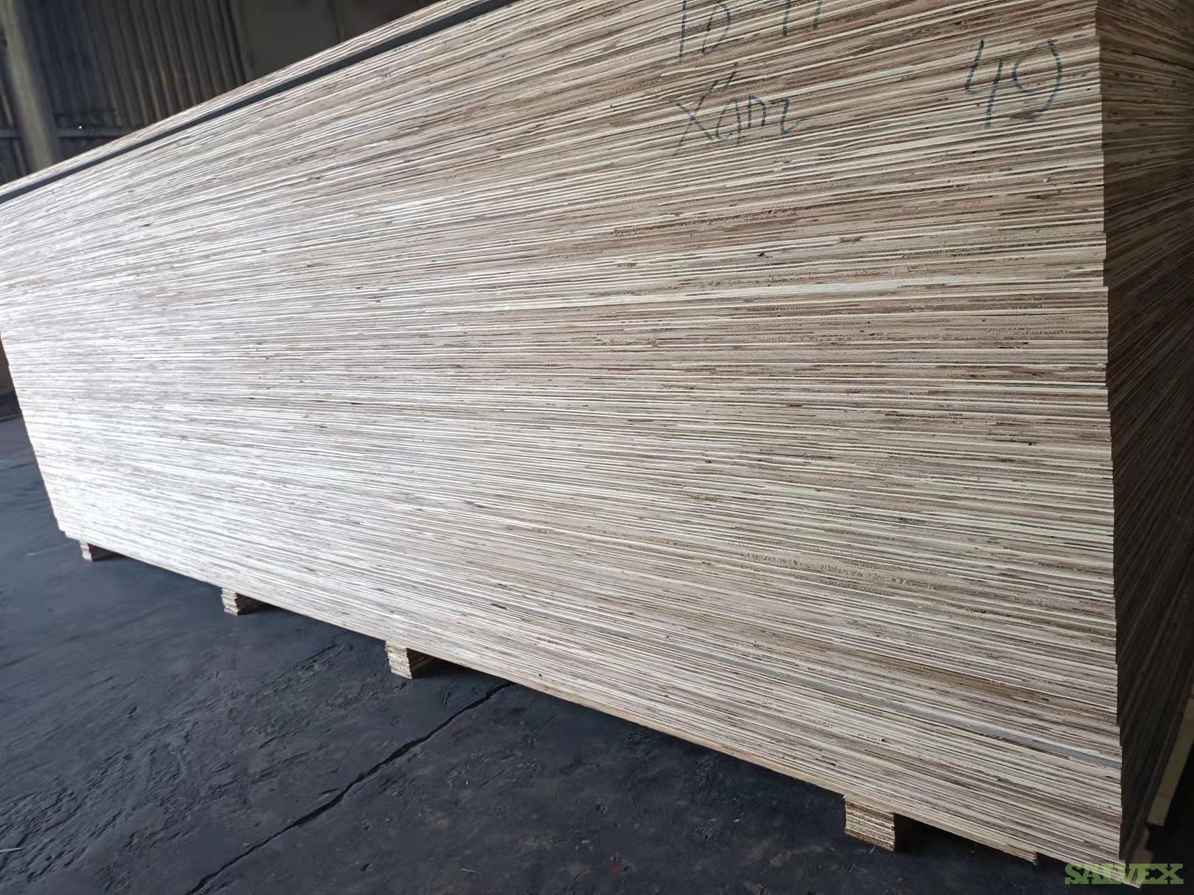 18mm 4x8 Liner Grey 1S/Birch Salvex