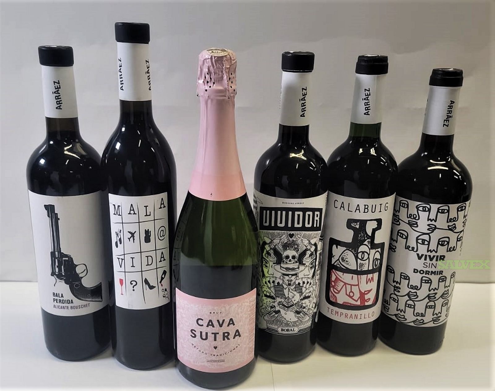 Bodegas Arraez Red Wine and Bubbly Wine Abandoned Container Salvex