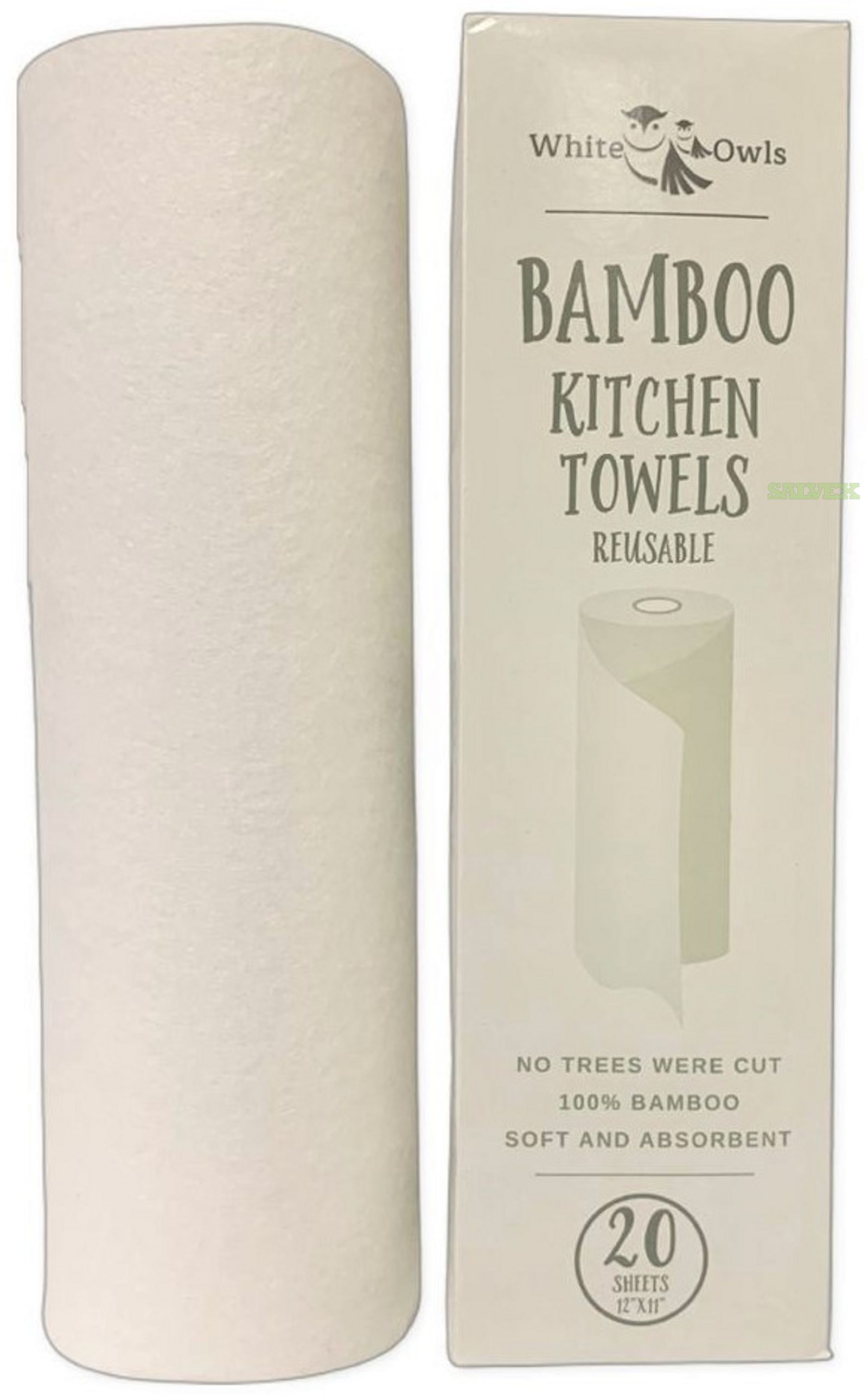 Reusable Bamboo Kitchen Towels (278 Cases) - Retail Ready