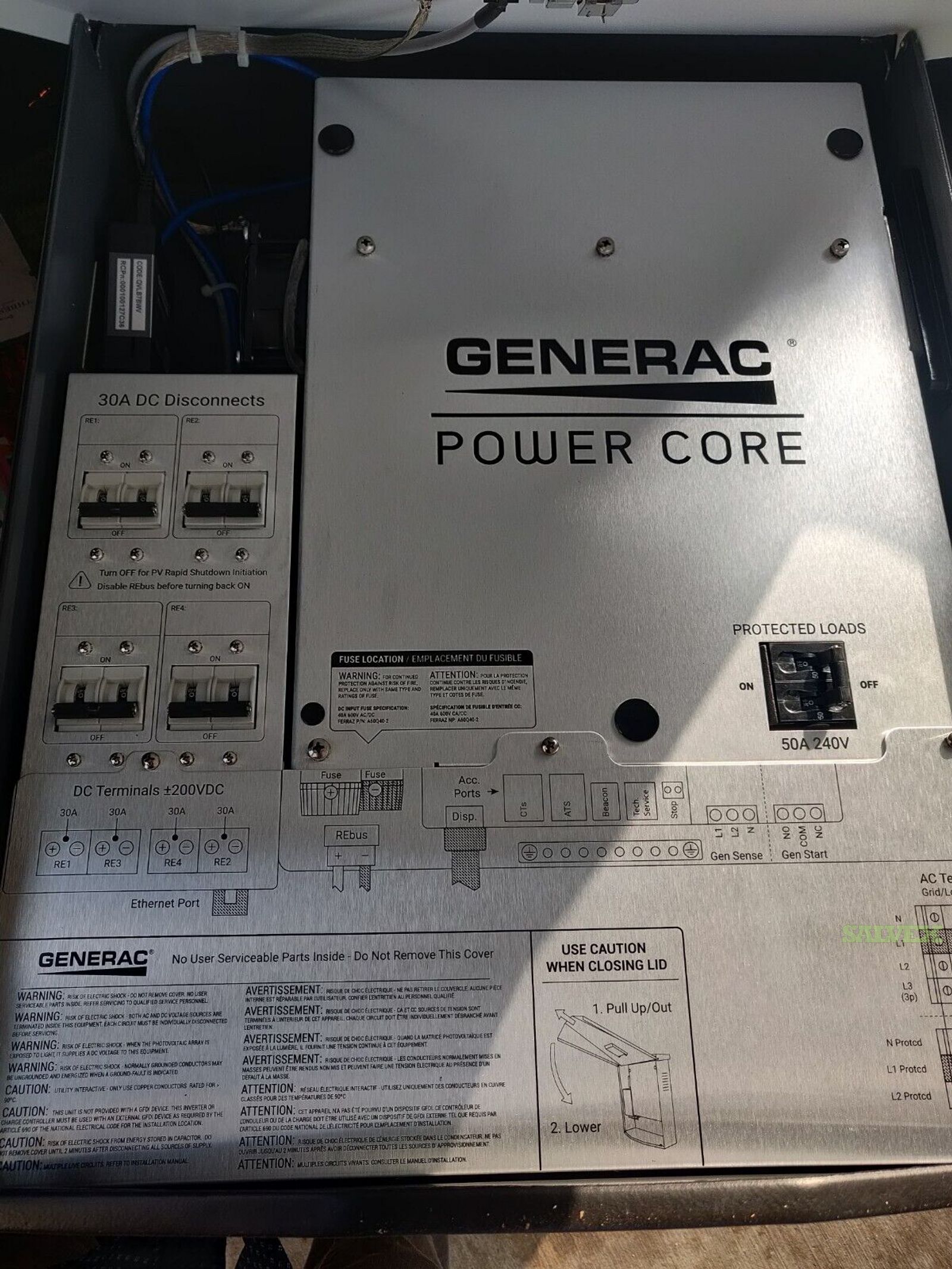 Generac PWRCell X7602 and X11402 Solar Grid Tied Hybrid Inverter