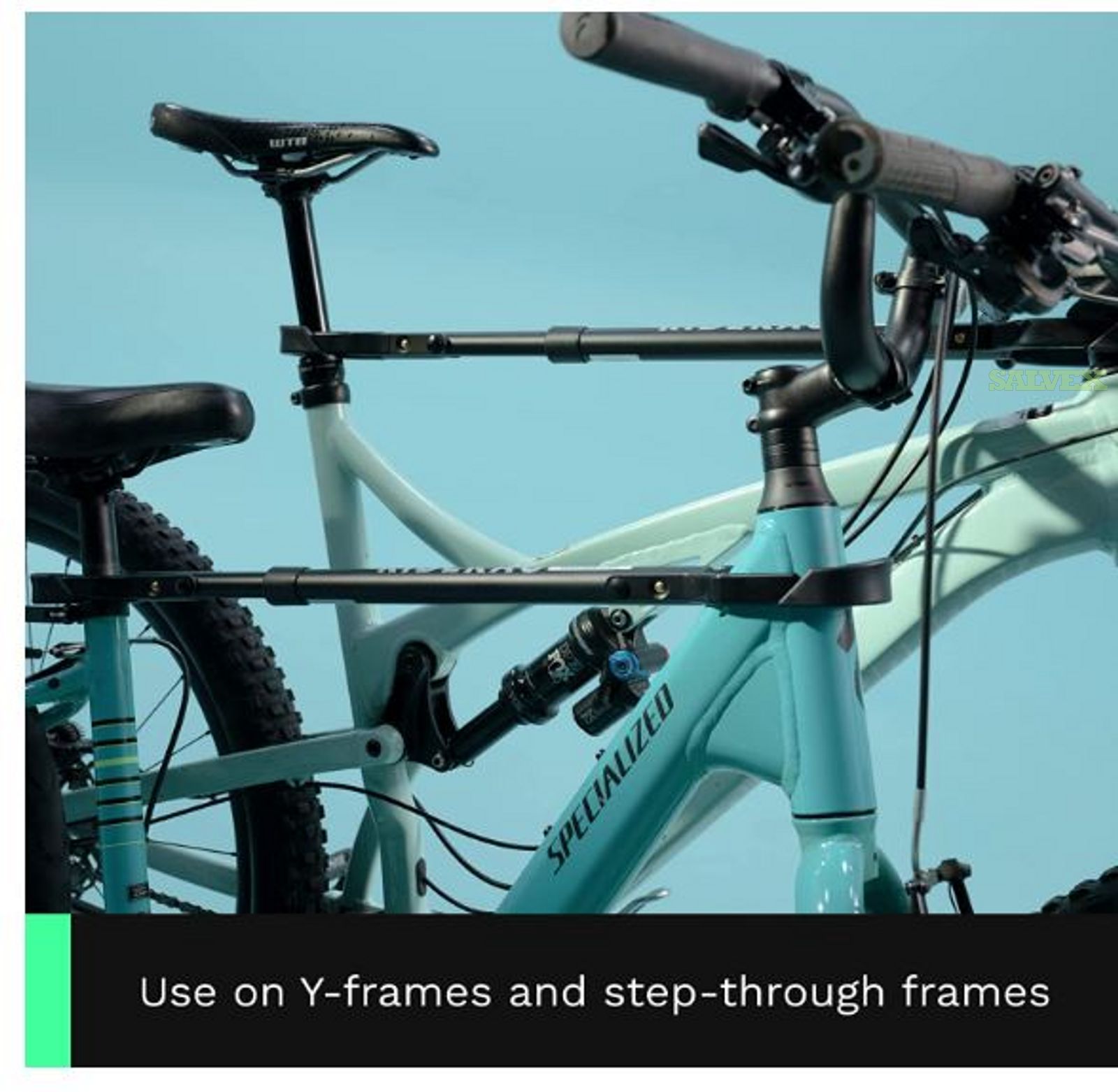 KAC Bike Adjustable Telescopic Bicycle Cross Bar Bicycle Frame Adapters ...