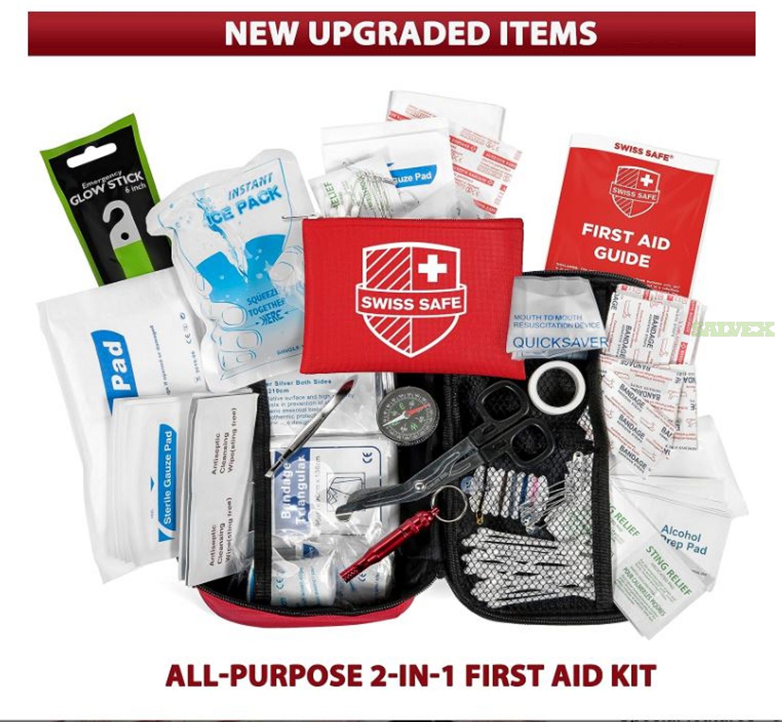 Swiss Safe Posture Correctors, First Aid Kits, And Fire Starters (15,112  Units)