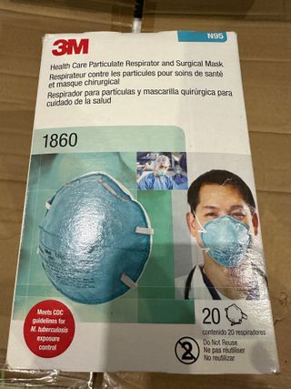 Respirator Masks 3M N95 1860 (4000 units) (200 boxes) | Salvex