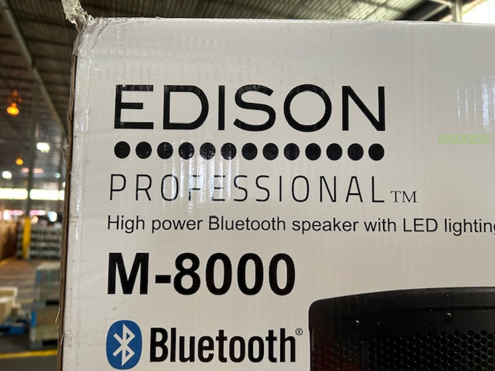 Edison Professional Bluetooth Speaker Boxes (264 Cartons / 1x40ft ...