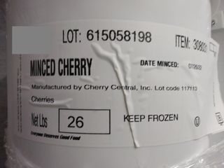 Minced Cherries (18 Pails / 468 Lbs)
