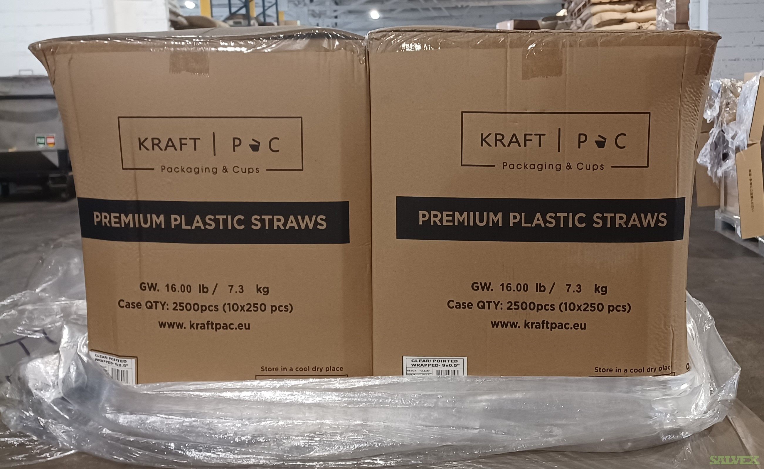 Clear PP Plastic Straws (316 Cases)