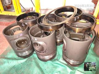  Daihatsu Engine Pistons & Cylinder Liners - Damaged (6 Units)