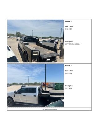 Ford F350 Super Duty Truck 2019 (1 Unit - Used)
