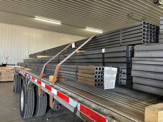 1 1/4" - 8" A500 Rectangle and Square Tubular Steel (387 Pieces / 21 Metric Tons)
