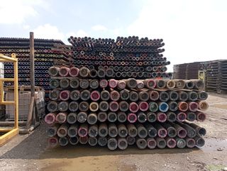 Drill Pipes, Drill Collars, Pup Joints, Tri Spiral HWDP (817 Joints)