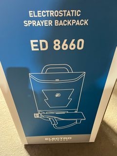 Electrodefense Electrostatic BackPack Sprayer ED 8660 (240 Units)