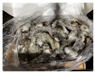 Frozen Shrimp (Farm Raised) - Sizes: 21-25, 40 lbs. box (900 Cartons/Boxes)