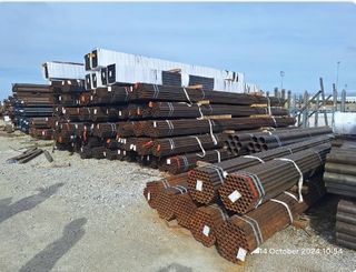 1 1/3 - 10 3/4 ERW Steel Black Pipe S235JR Plain End Rejected EN10219-1, EN10217-1, EN10255 (21875 Joints / 839 Metric Tons)