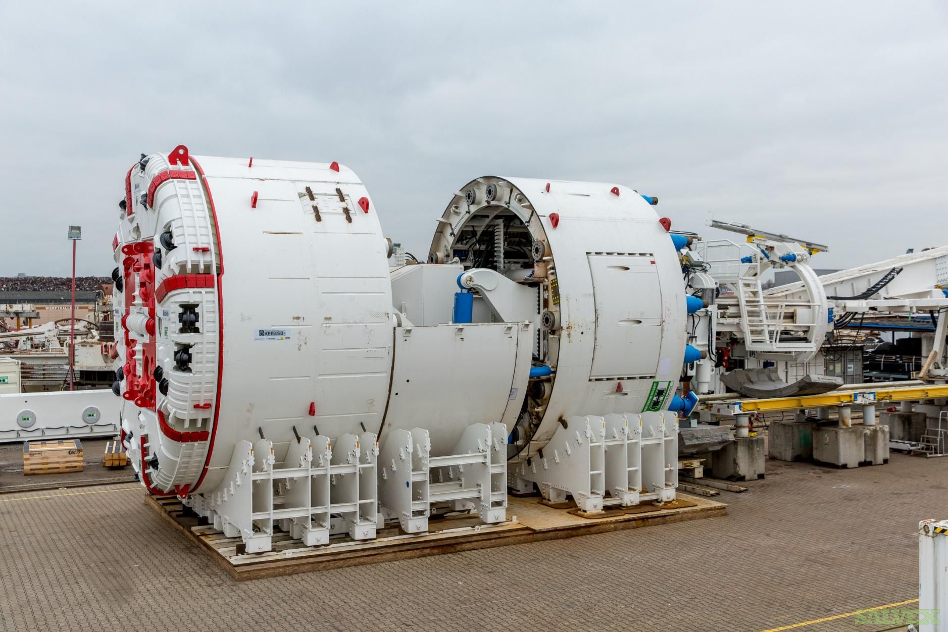 Hard Rock Double Shield Tunnel Boring Machine Robbins / Herrenknecht Used (1 Unit)