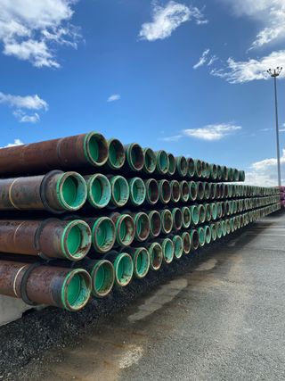 11 3/4" 65# SMLS R3 Unused Surplus Casing (16,000 Feet / 472 Metric Tons)