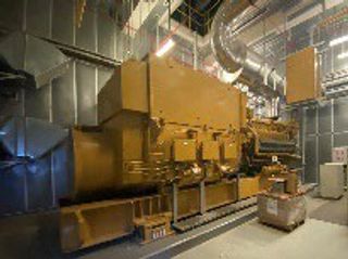 Caterpillar G3520C 1800 kW Natural Gas Generator Set with Associated Equipment 346 Hours Used 1 Package