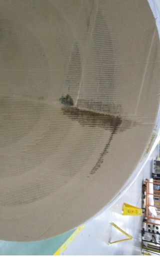 White Matte Specialty Printing Paper Insurance Claim Damaged 3 Rolls 13253 lb Net